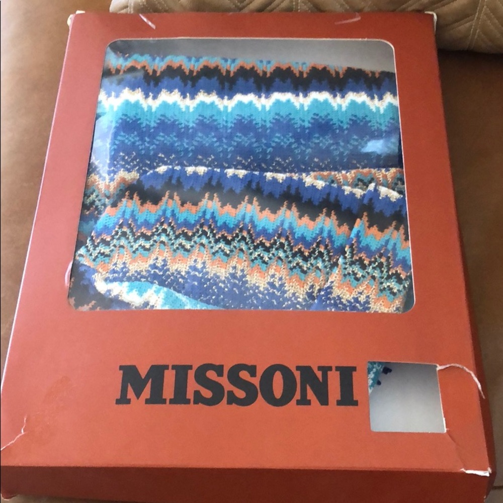 Missoni scarf and hat